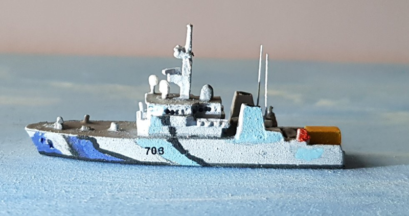 Patrouillienboot F 708 HMS "Moncton" getarnt, Kingston-Klasse (1 St.) CA 2023 Albatros ALK 674B-S